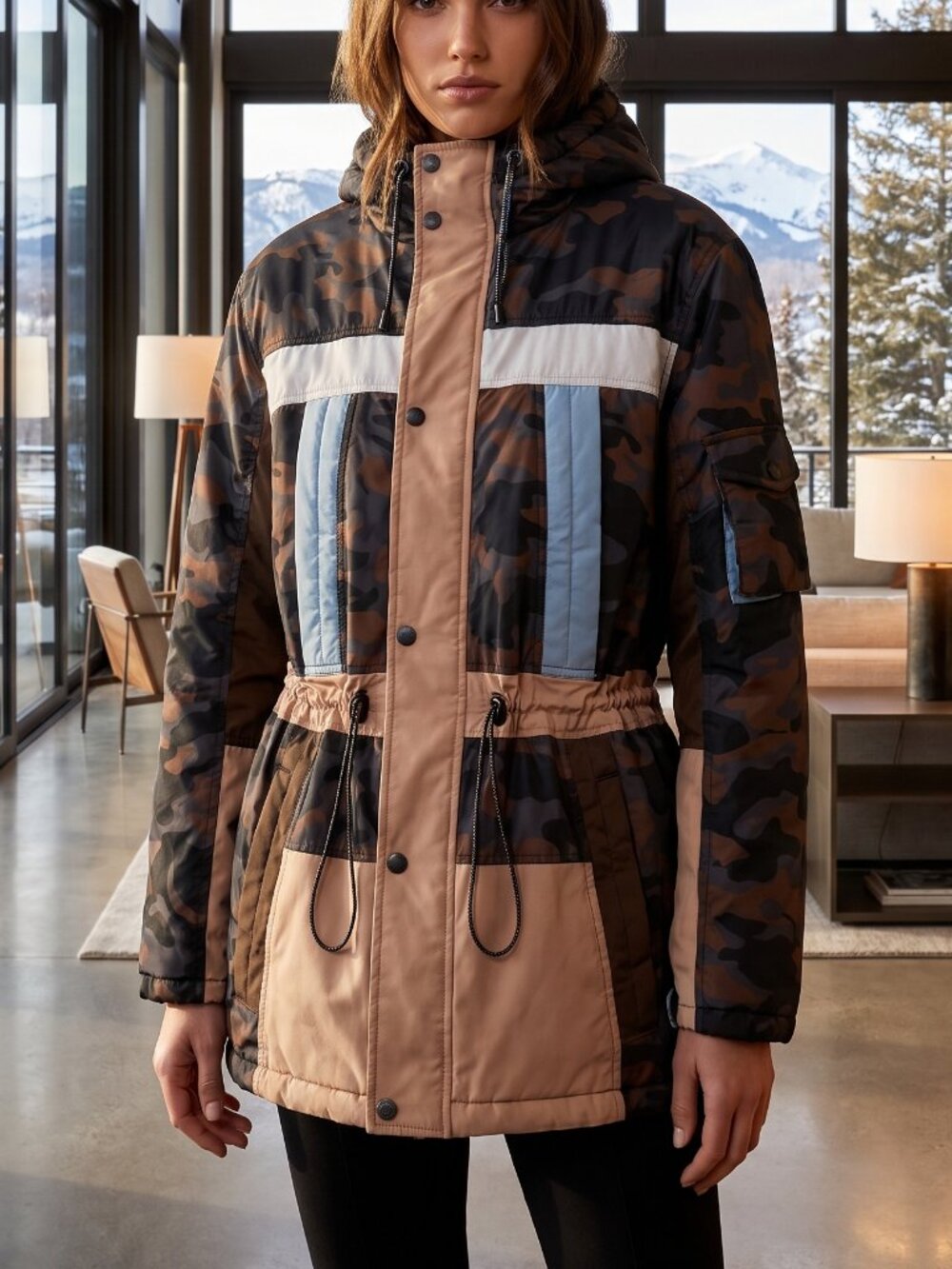 $510 MUNTHE Navigate Coat w hood EU42 / US XL